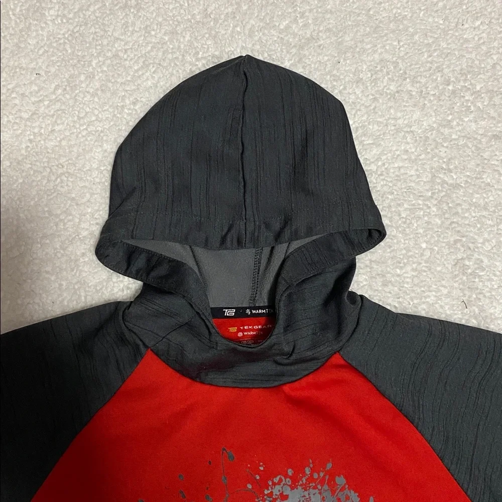 Tekgear boys size XL (18-20) baseball hoodie